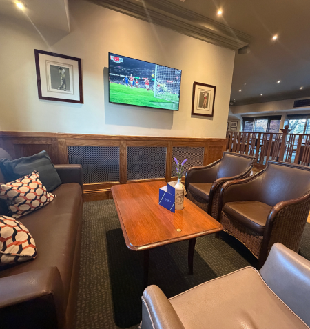 sport bar relaxing area 