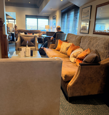 sport bar relaxing area