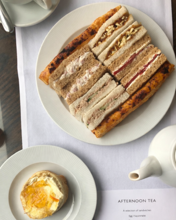afternoon tea sandwiches