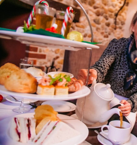 christmas afternoon tea