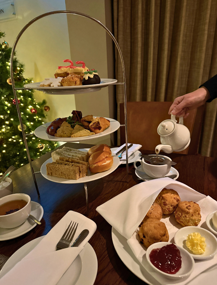 festive afternoon tea