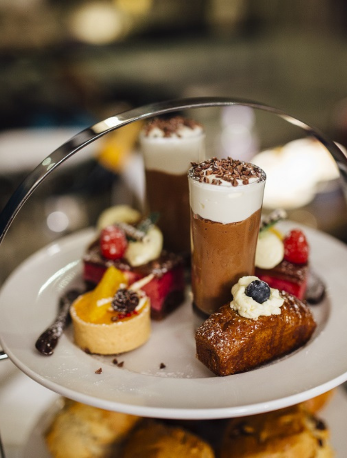 festive christmas afternoon tea