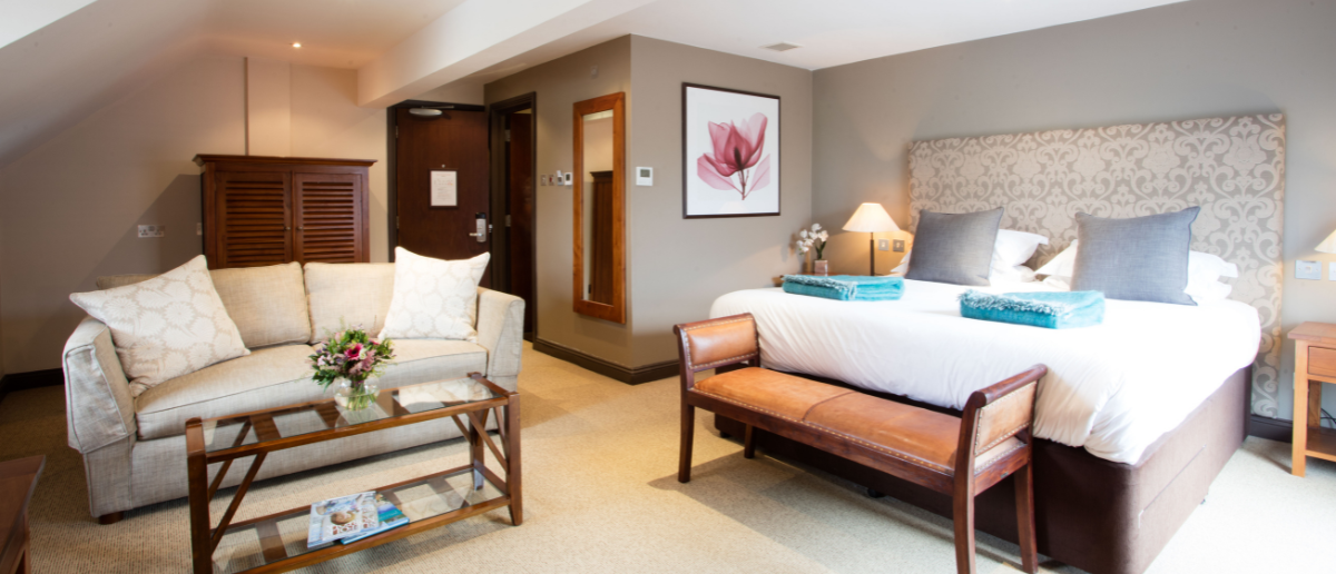 hotel room at barnham broom norwich