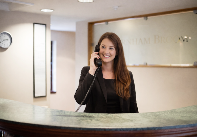 receptionist-at-barnham-broom