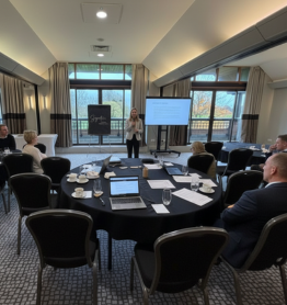 upstairs large conference suite at Barnham Broom, Norfolk venue.