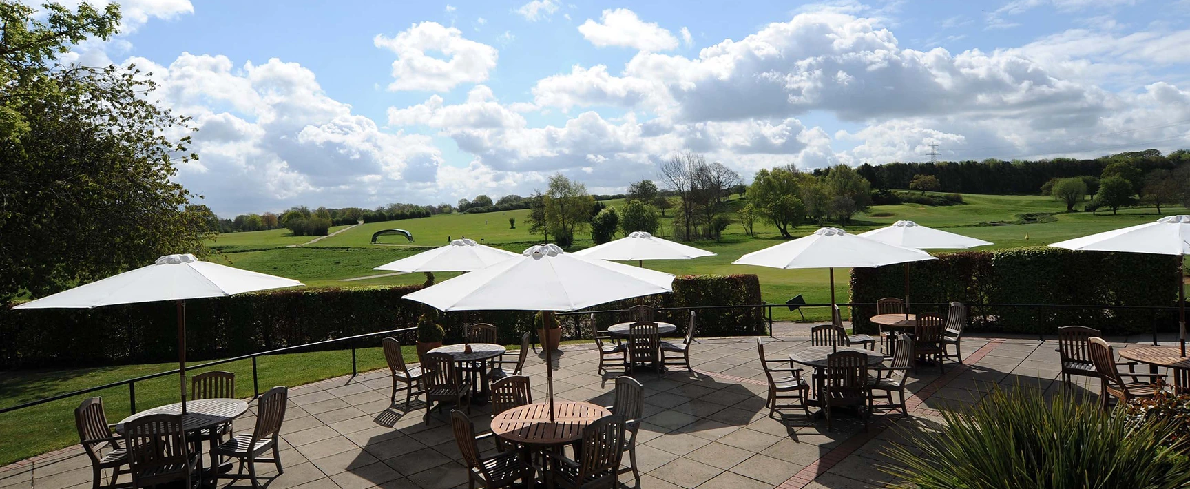 terrace patio at barnham broom
