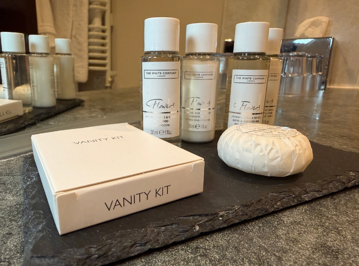 white company toiletries