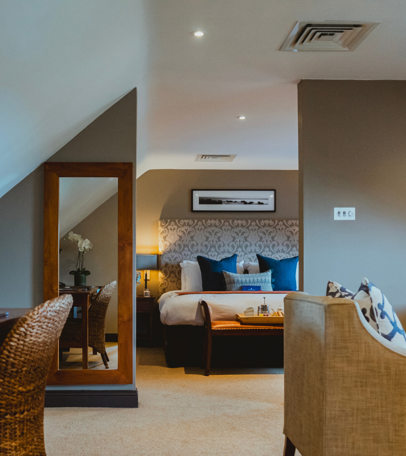 hillsuite bedroom noroflk hotel barnham broom hotel
