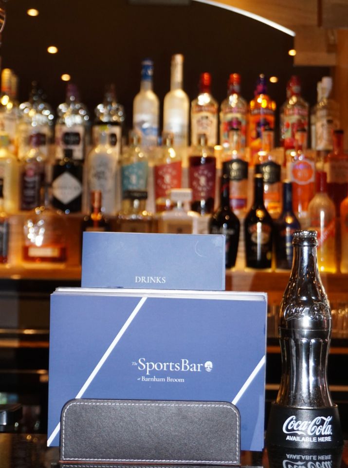 sports bar at barnham broom