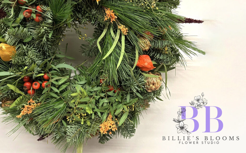 Wreath making workshop in Barnham Broom